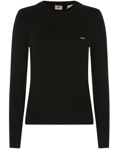 Levi's Pull Pull col rond - Noir