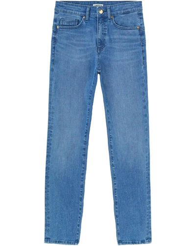 Gas Jeans skinny STAR UP A5452 25LU - Bleu