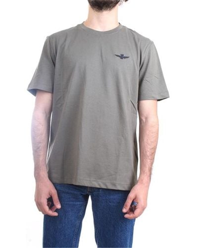 Aeronautica Militare T-shirt 241TS2065J592 T-Shirt/Polo - Gris
