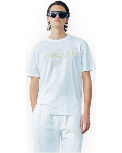 Gaelle Paris T-shirt GAABM00113PTTS0043 BI01 - Bleu