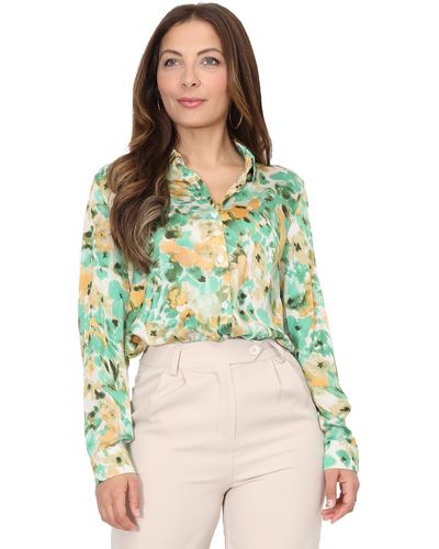 La Modeuse Chemise 70468_P164883 - Vert