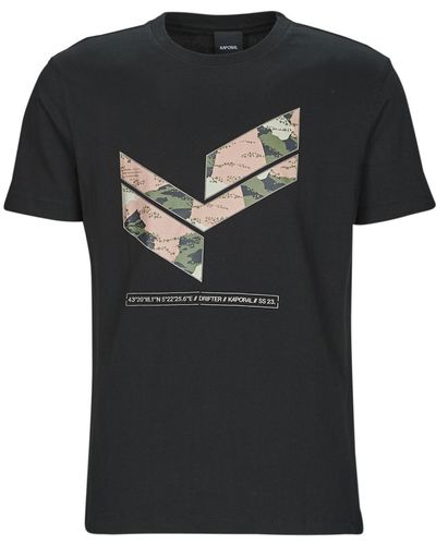 Kaporal T-shirt CLAY EXODE 2 - Noir