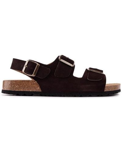 Sole Sandales Oxley Footbed Appartements - Marron
