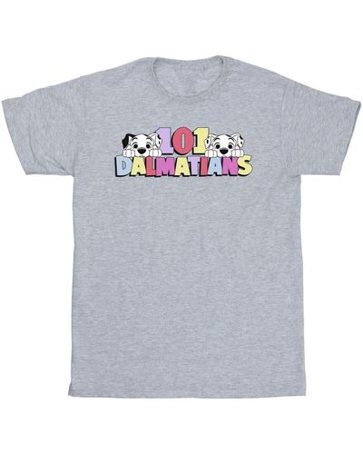 Disney T-shirt 101 Dalmatians Multi Colour - Gris