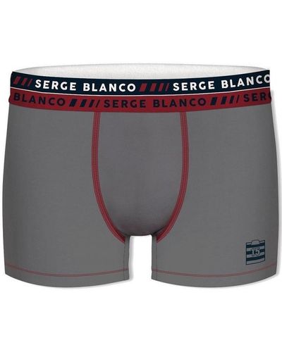 Serge Blanco Boxers Boxer CLAASS3 Bordeaux - Gris