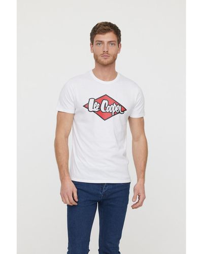 Lee Cooper T-shirt T Azzik Blanc