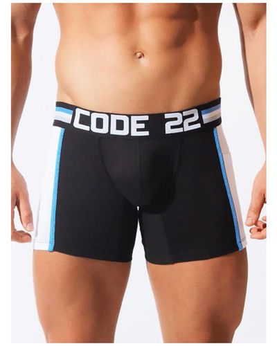 Code 22 Boxers Boxer long Asymmetric sport Code22 - Noir