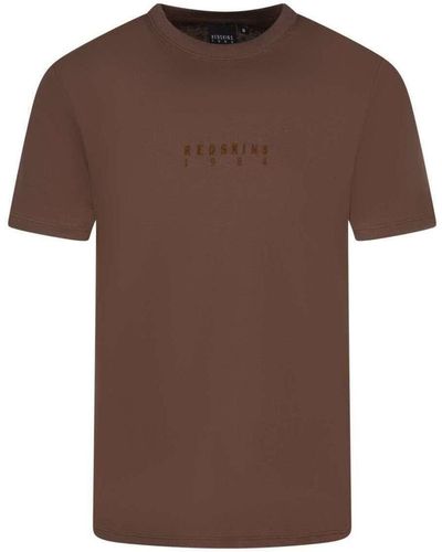 Redskins T-shirt 156411VTAH23 - Marron