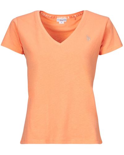 U.S. POLO ASSN. T-shirt BELL - Orange
