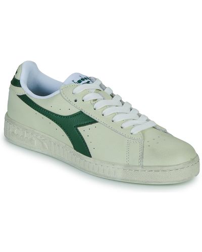 Diadora Baskets basses GAME L LOW WAXED - Vert