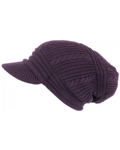 Nyls Création Bonnet Bonnet Mixte - Violet
