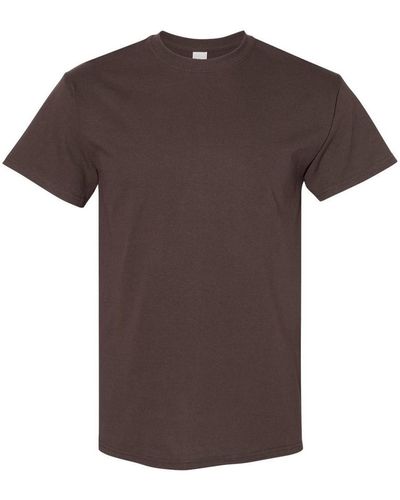 Gildan T-shirt 5000 - Marron