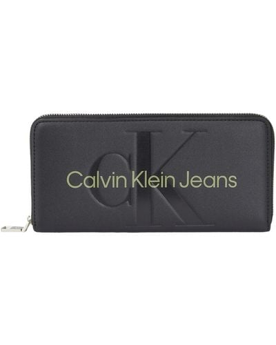 Calvin Klein Sac Portafoglio Donna Black K60K607634 - Noir