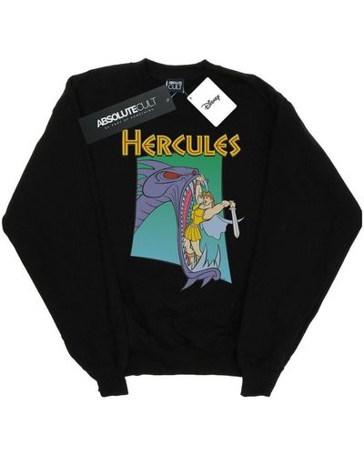 Disney Sweat-shirt Hercules Hydra Fight - Noir