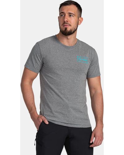 KILPI T-shirt T-shirt en coton pour BANDE-M - Gris