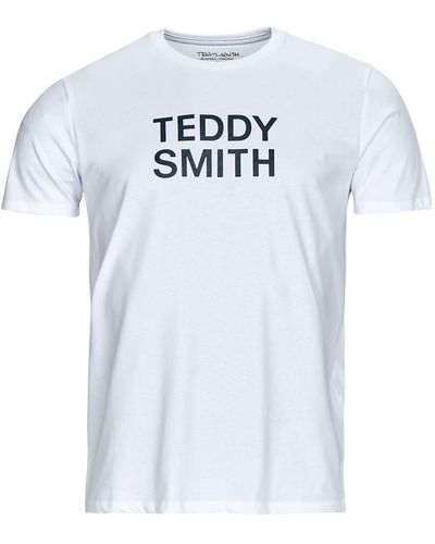 Teddy Smith T-shirt TICLASS - Blanc