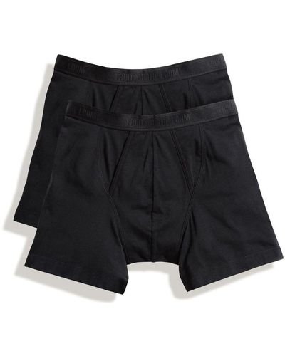 Fruit Of The Loom Boxers Classic - Noir