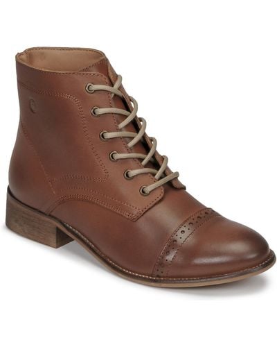 Betty London Boots FOLIANE - Marron