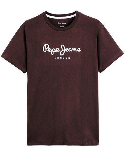 Pepe Jeans T-shirt PM508208 - Marron
