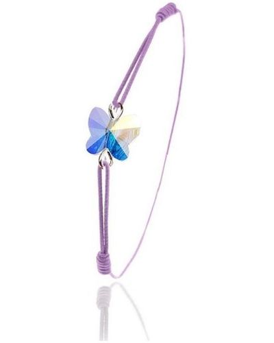 Sc Crystal Bracelets BS030-SB053-IRIS - Violet