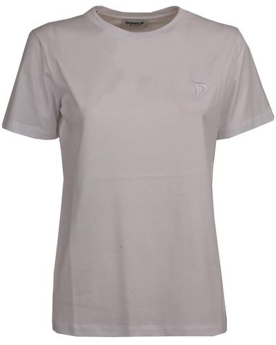 Dondup T-shirt s746jf0271dfz4-000 - Gris