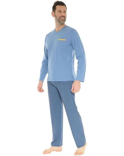 Christian Cane Pyjamas / Chemises de nuit DAMBROISE - Bleu