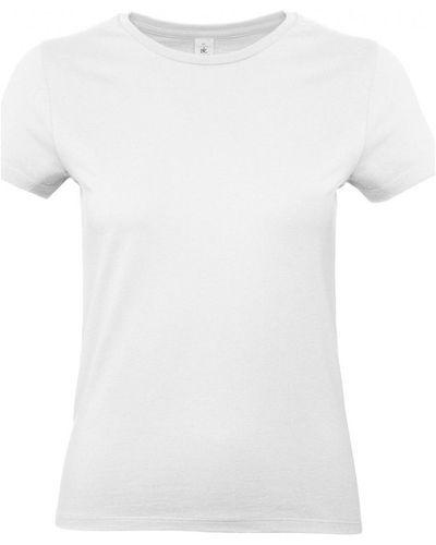 B And C T-shirt E190 - Blanc