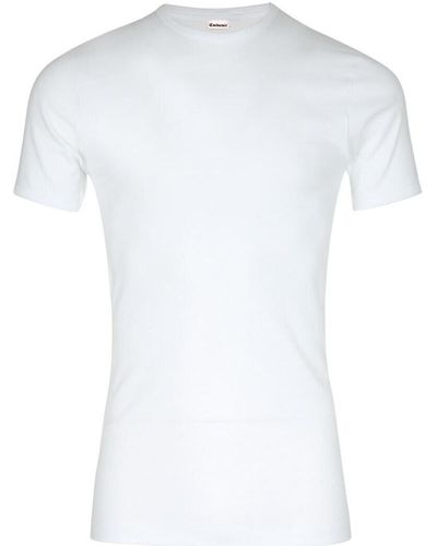 EMINENCE T-shirt Tee-shirt col rond Pur coton Premium - Blanc