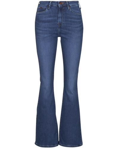 Pepe Jeans Jeans flare / larges SKINNY FIT FLARE UHW - Bleu