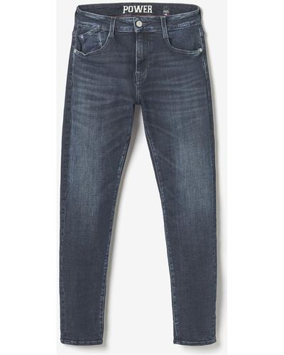 Le Temps Des Cerises Jeans Power skinny 7/8ème jeans bleu-noir .