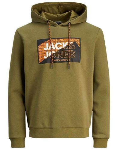 Jack & Jones Sweat-shirt 154848VTAH23 - Vert