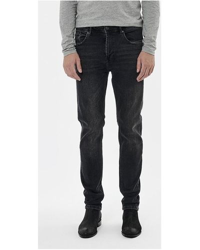 Kaporal Jeans skinny - Jean slim - noir délavé - Gris