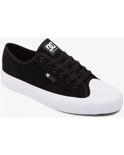 DC Shoes Chaussures de Skate MANUAL RT S black white - Noir