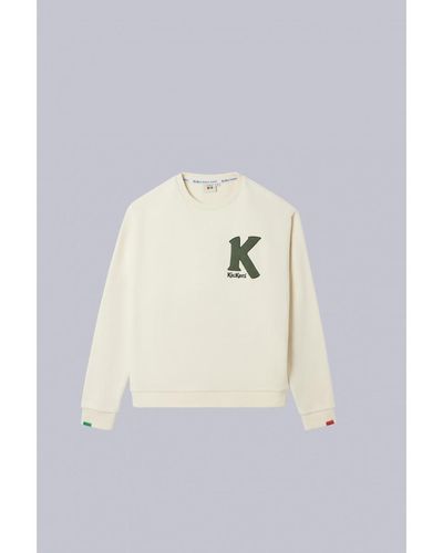 Kickers Sweat-shirt Big K Sweater - Blanc