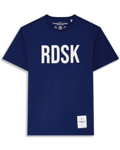 Redskins T-shirt SURFIN MARK - Bleu