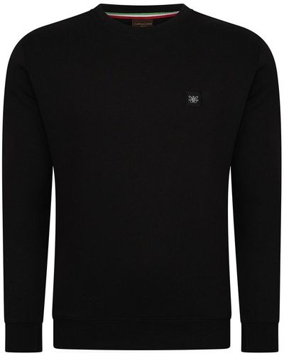 Cappuccino Italia Sweat-shirt Sweater Zwart - Noir