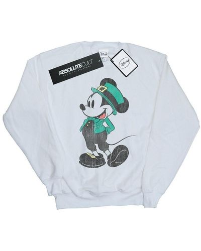 Disney Sweat-shirt Mickey Mouse St Patrick Costume - Métallisé