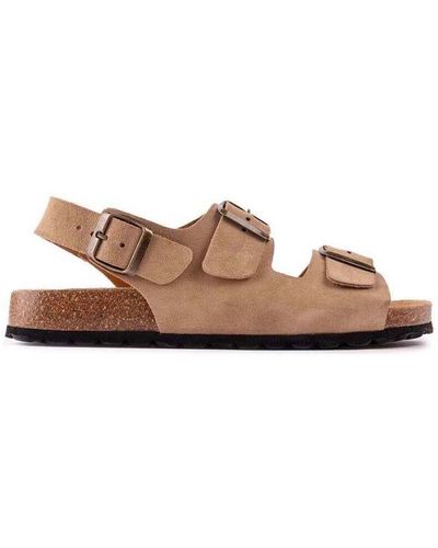 Sole Sandales Oxley Footbed Appartements - Marron