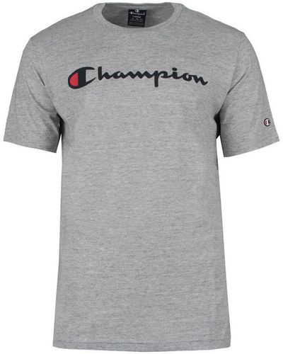 Champion Polo Crewneck T-Shirt classic - Gris