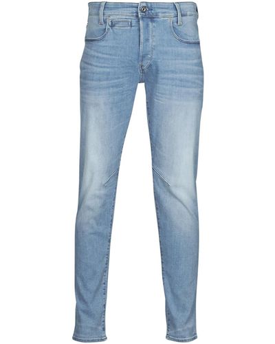 G-Star RAW Jeans skinny D STAQ 5 PKT - Bleu