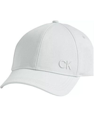 Calvin Klein Chapeau Casquette Ref 62897 LIA Vert clair - Blanc