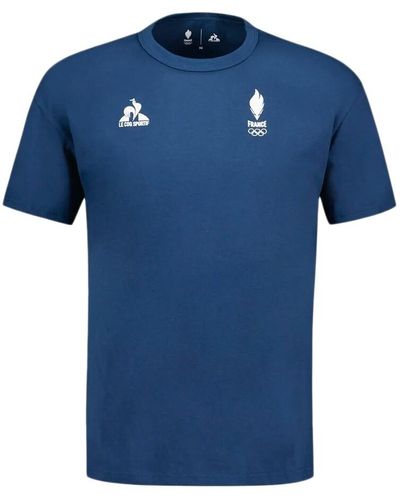 Le Coq Sportif T-shirt Olympique Paris - Bleu