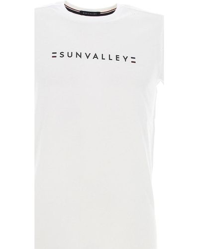 Sun Valley T-shirt Tee shirt mc - Blanc