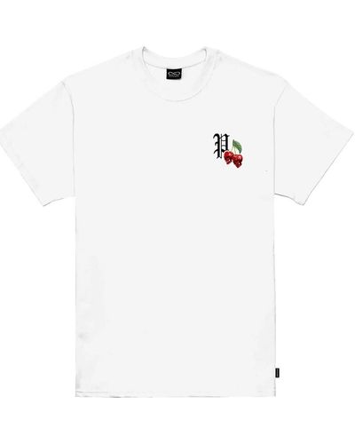 Propaganda T-shirt T-Shirt Cherry - Blanc