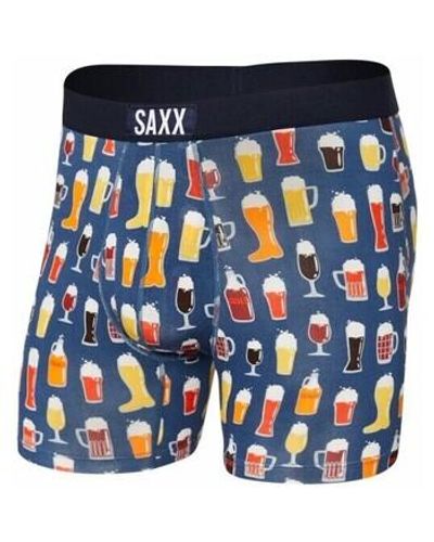 Saxx Underwear Co. Caleçons Caleçon Boxer Vibe - Bleu