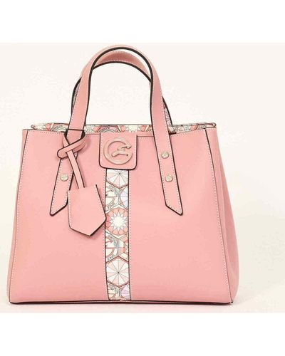 Gattinoni Cabas Sac Denise de avec motif Teodosia - Rose