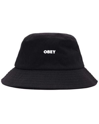 Obey Chapeau Chapeau Bold Twill Black - Noir