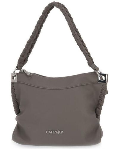 CafeNoir Sac CAFE NOIR M005 BORSA SPALLA CON INFILATURE - Gris