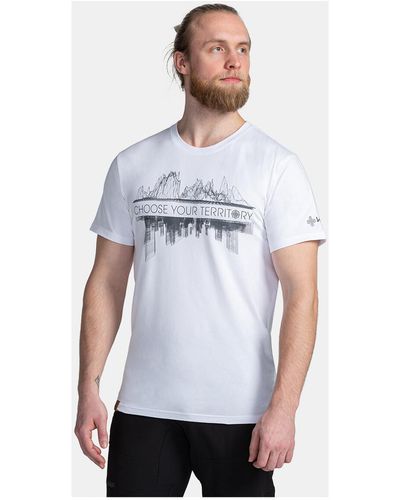 KILPI T-shirt T-shirt en coton pour CHOOSE-M - Blanc