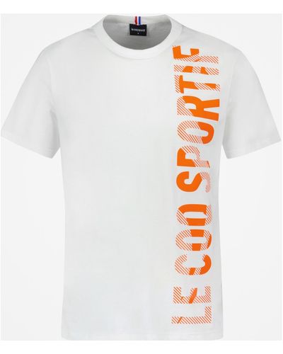 Le Coq Sportif T-shirt T-shirt Unisexe - Blanc